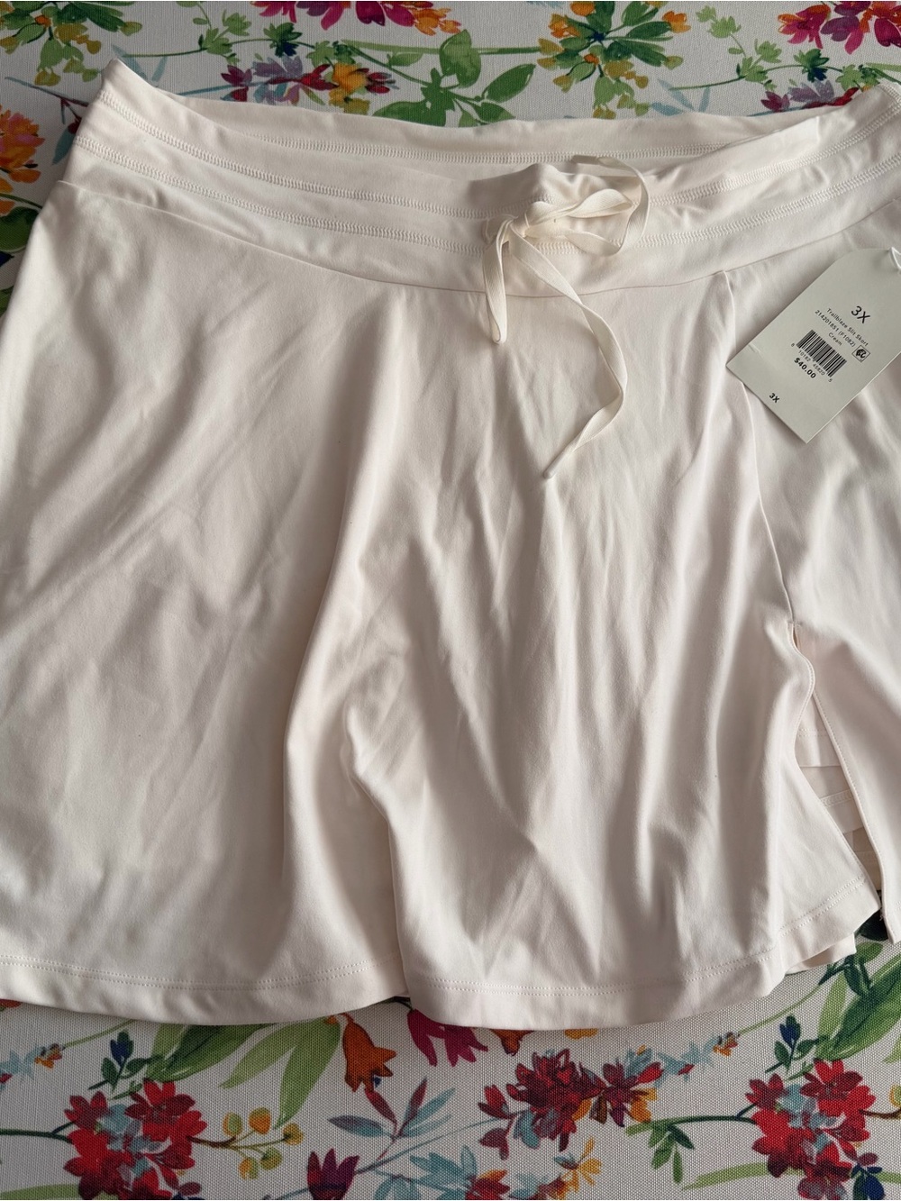 Target Women's Cream Drawstring Skort